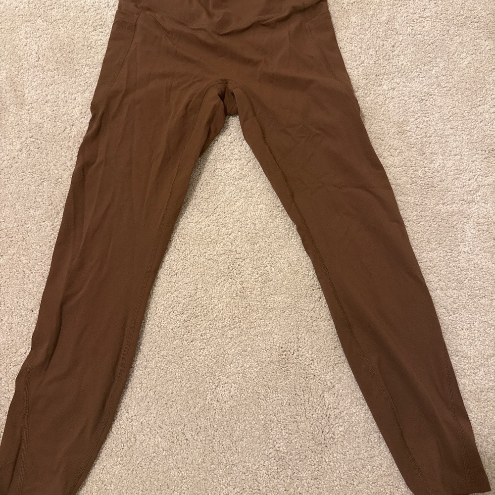 Women’s Halara leggings brown (with pockets)